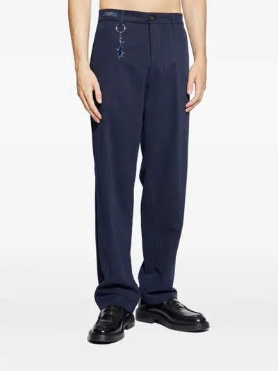 Paul & Shark Shark-charm Trousers In Blue