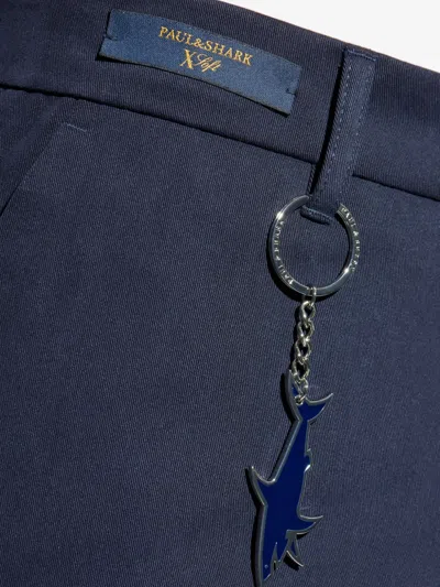 Paul & Shark Shark-charm Trousers In Blue