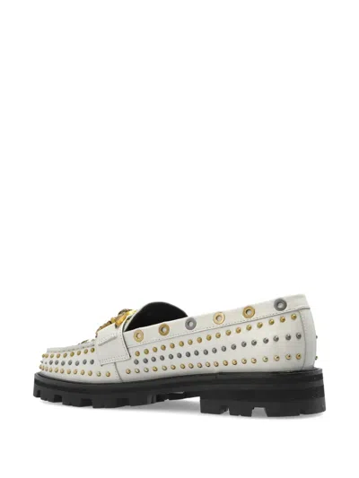 MANSION 铆钉缀饰乐福鞋