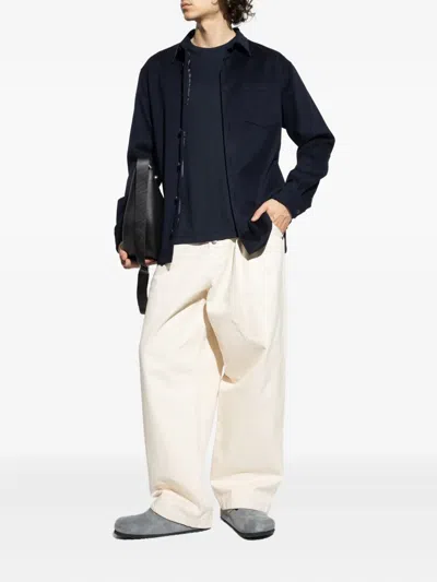 Paul & Shark Buttoned-up Overshirt In Blue