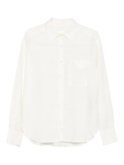 Closed Oversized Cotton Shirt In White