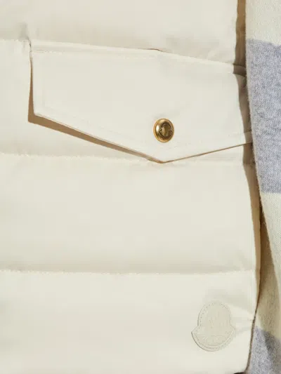 Moncler Besset Quilted Flap-pocket Gilet In White