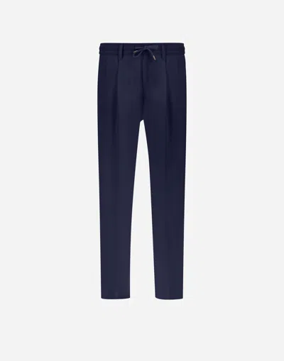 Herno Light Nylon Stretch パンツ In Blue