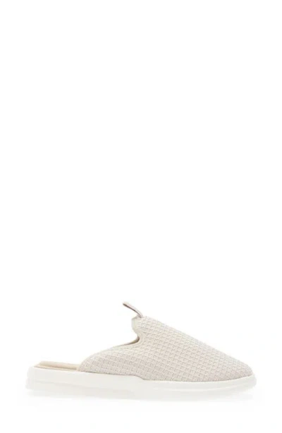 Lusso Cloud Pelli Waffle Knit Slipper In Perfect Grey Marshmallow