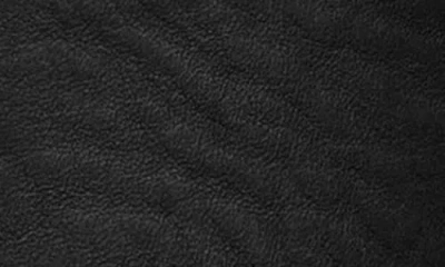 Carhartt Work In Progress Script Leather Belt In Black