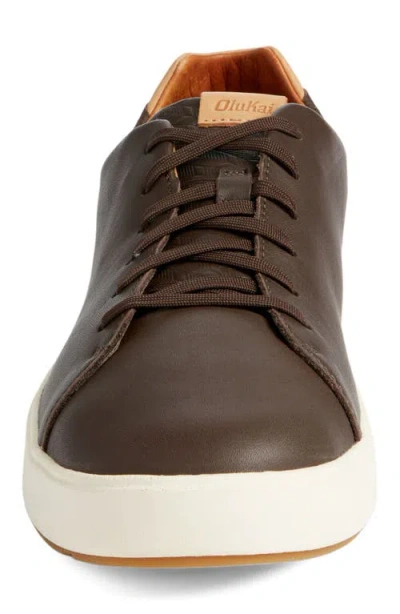 Olukai Lae‘ahi Li ‘ili Convertible Low Top Sneaker In Brown