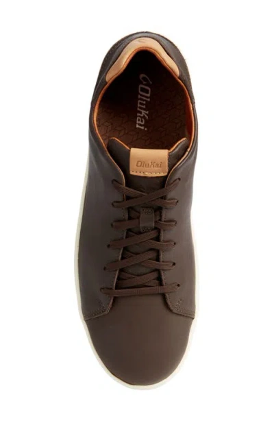 Olukai Lae‘ahi Li ‘ili Convertible Low Top Sneaker In Brown