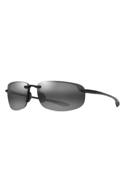 Maui Jim Hookipa 64mm Polarized Rectangle Sunglasses In Multi