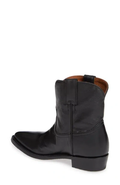 Frye Billy Western Bootie In Black