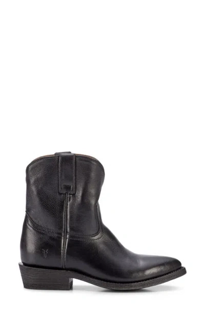 Frye Billy Western Bootie In Black
