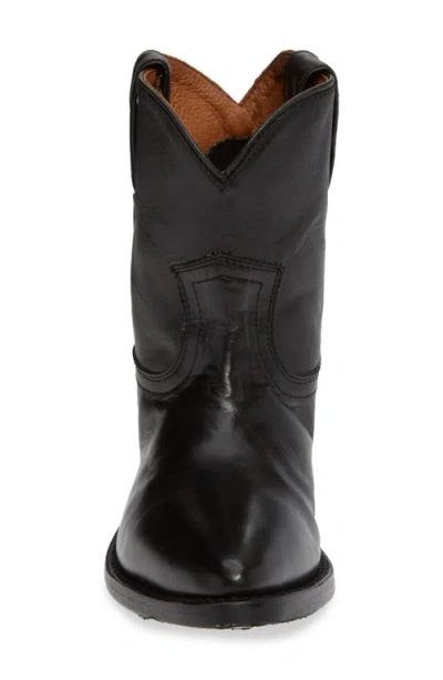 Frye Billy Western Bootie In Black