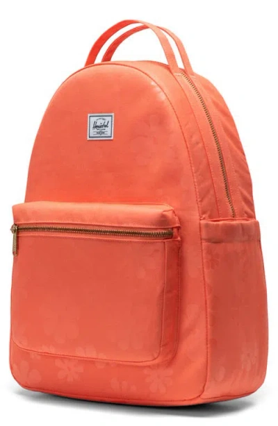 Herschel Supply Co . Nova Recycled Polyester Backpack In Orange