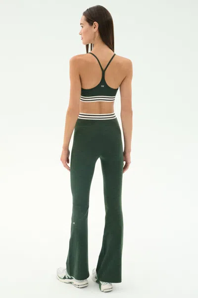 Splits59 Cali Active Rib Bra Heather Military In Green