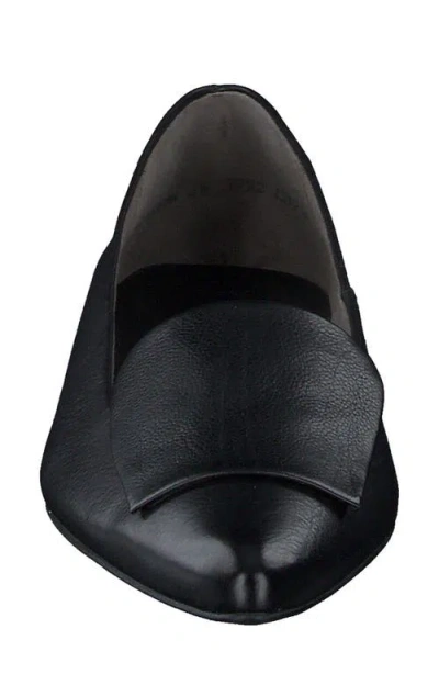 Paul Green Teddy Pointed Toe Flat In Black