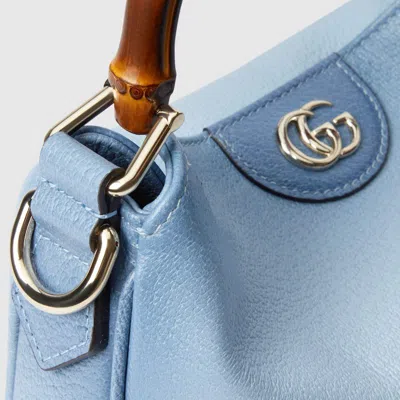 Gucci Diana Small Shoulder Bag In Blue