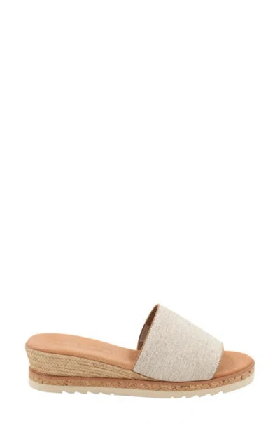 Andre Assous André Assous Nessie Platform Wedge Sandal In Brown