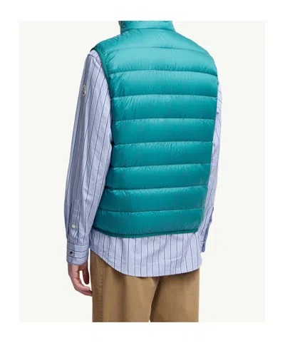 Moncler Rocoque Padded Bodywarmer In Blue