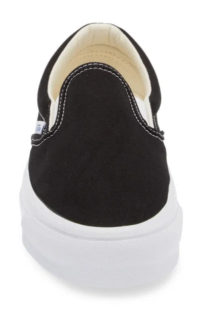 Vans Premium Satin Slip On Sneakers In Multi