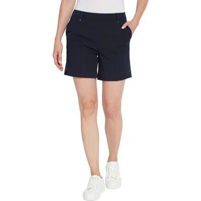 Lyssé Amanda Stretch Twill Short In True Navy In Blue