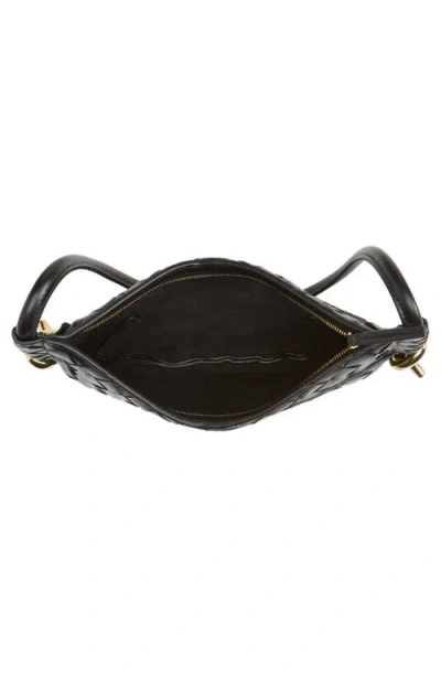 Bottega Veneta Women Black Nappa Leather Mini Solstice Shoulder Bag