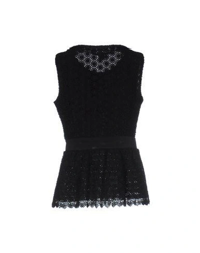 Shop Diane Von Furstenberg Tops In Black