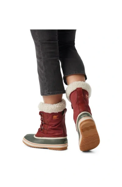 Sorel Winter Carnival Waterproof Boot In Brown