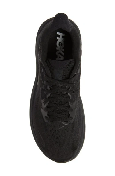 Hoka M Clifton 10 Woman Sneakers Black Size 8 Textile Fibers In Black