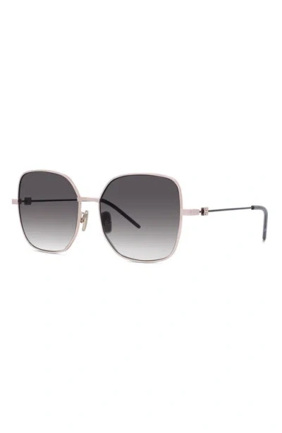 Givenchy Gv Speed Gradient Square Sunglasses In Gray