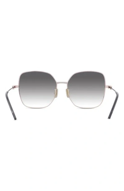 Givenchy Gv Speed Gradient Square Sunglasses In Gray