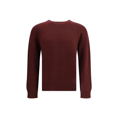 Jil Sander Seamless Sweater In Burgundy