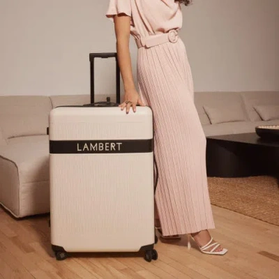 Lambert Check-in Suitcase In Gray