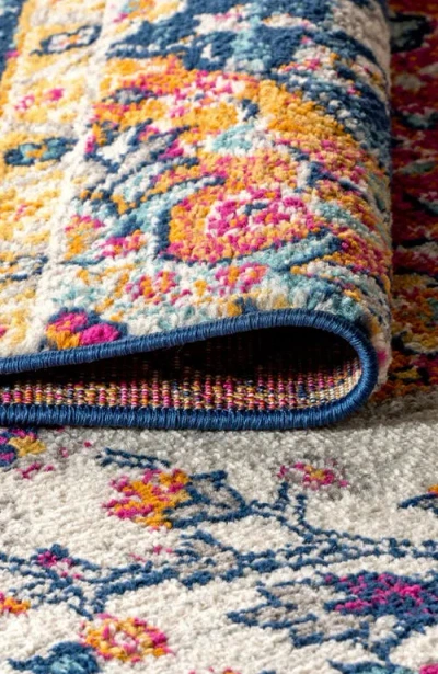Jonathan Y Bohemian Flair Boho Vintage Medallion Area Rug In Multi