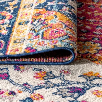 Jonathan Y Bohemian Flair Boho Vintage Medallion Area Rug In Multi