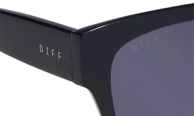 Diff Bella Ii 54mm Polarized Gradient Square Sunglasses In Purple