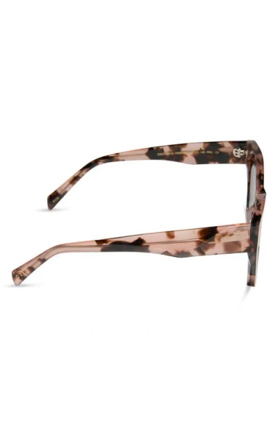 Diff Evie 54mm Polarized Sunglasses In Brown