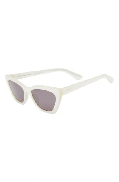 Diff Camila 55mm Gradient Square Sunglasses In Gray