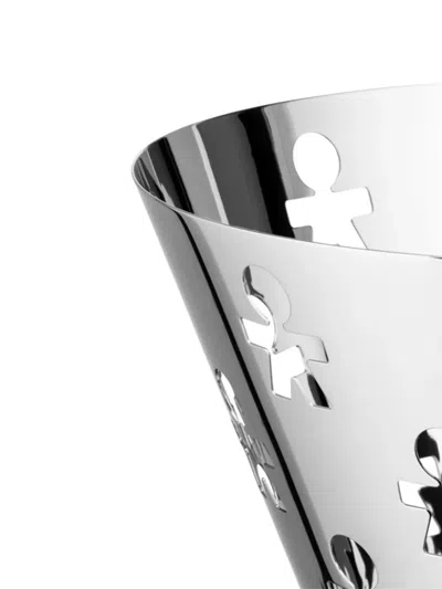 Alessi Figure-cut Bowl In Silver
