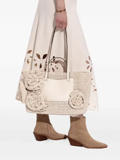 Ulla Johnson Large Lali Tote Bag In Neutral