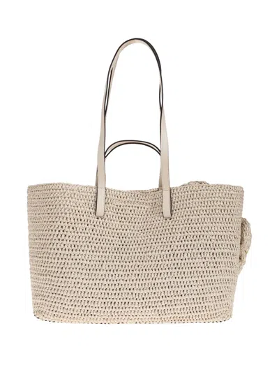 Ulla Johnson Large Lali Tote Bag In Neutral