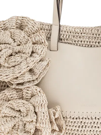 Ulla Johnson Large Lali Tote Bag In Neutral