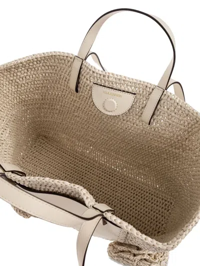 Ulla Johnson Large Lali Tote Bag In Neutral