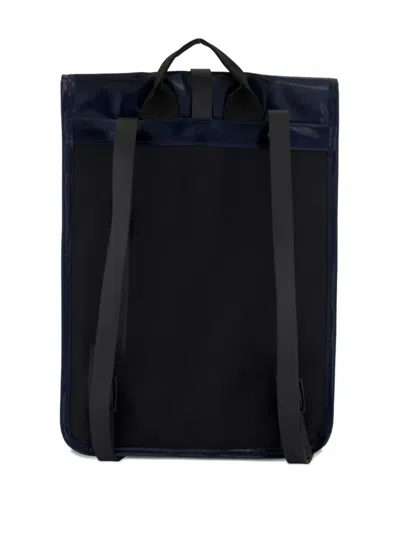 Rains Rolltop Backpack In Blue