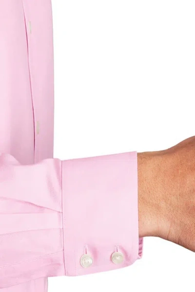 Charles Tyrwhitt Non-iron Pinpoint Oxford Slim Fit Shirt In Pink