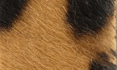 Ferragamo Animal-print Pony Hair Gancini Belt In Animal Print