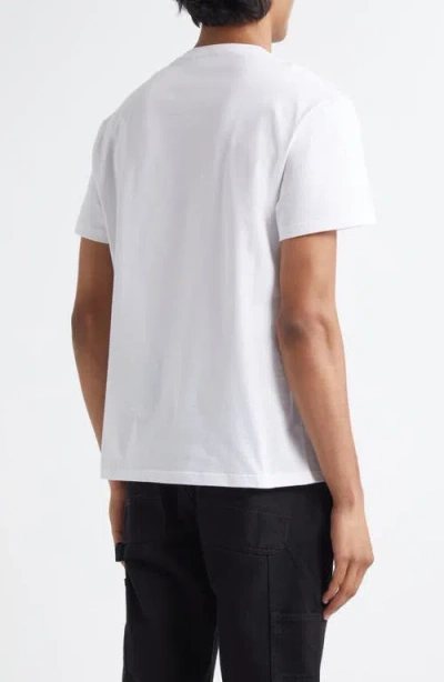 Alexander Mcqueen Logo Cotton T-shirt In White