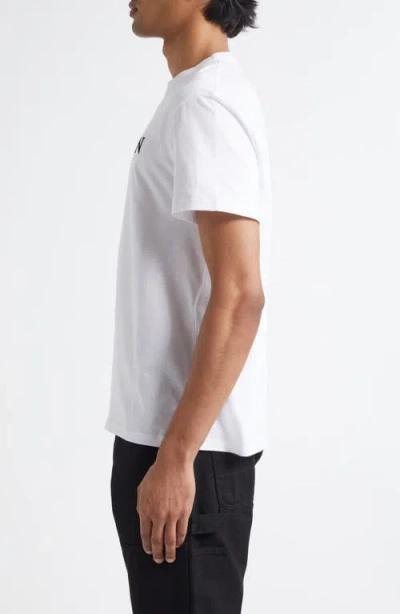 Alexander Mcqueen Logo Cotton T-shirt In White