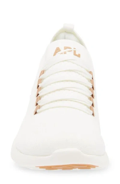 Apl Athletic Propulsion Labs Apl Techloom Breeze Knit Running Shoe In Neutral