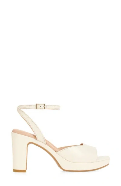 Cordani Vita Ankle Strap Platform Sandal In Neutral