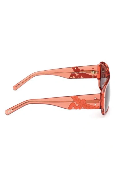 Mcm Brown Navigator Unisex Sunglasses Mw0022 42e 55 In Brown