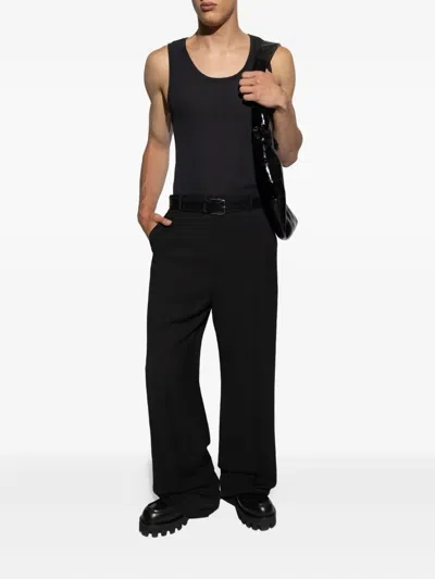 罗纹羊毛坦克背心